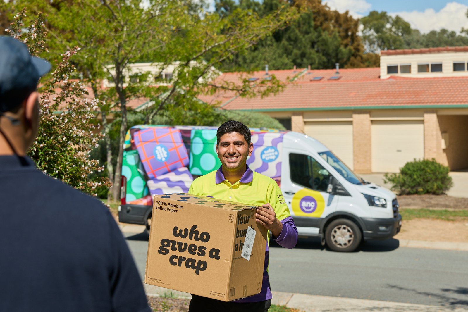 ANC completing the last-mile segment of Australia's first end-to-end electric delivery from Sydney to Canberra to the end customer.