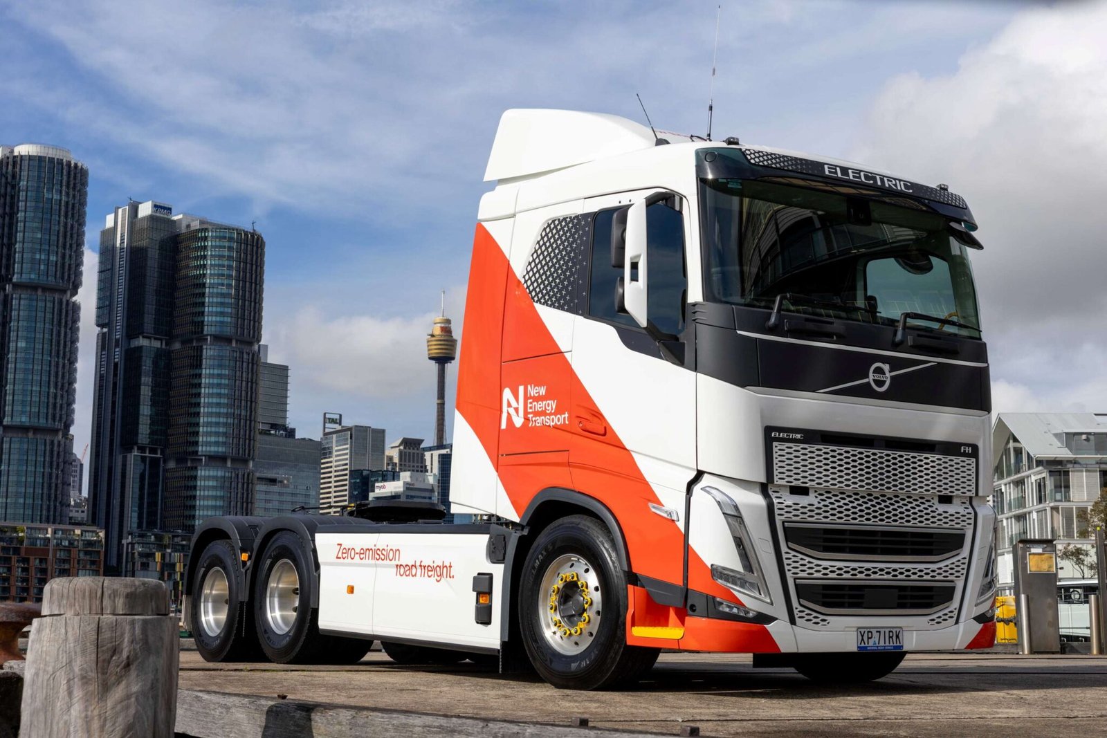 New Energy Transport Volvo Electric Prime Mover Sydney