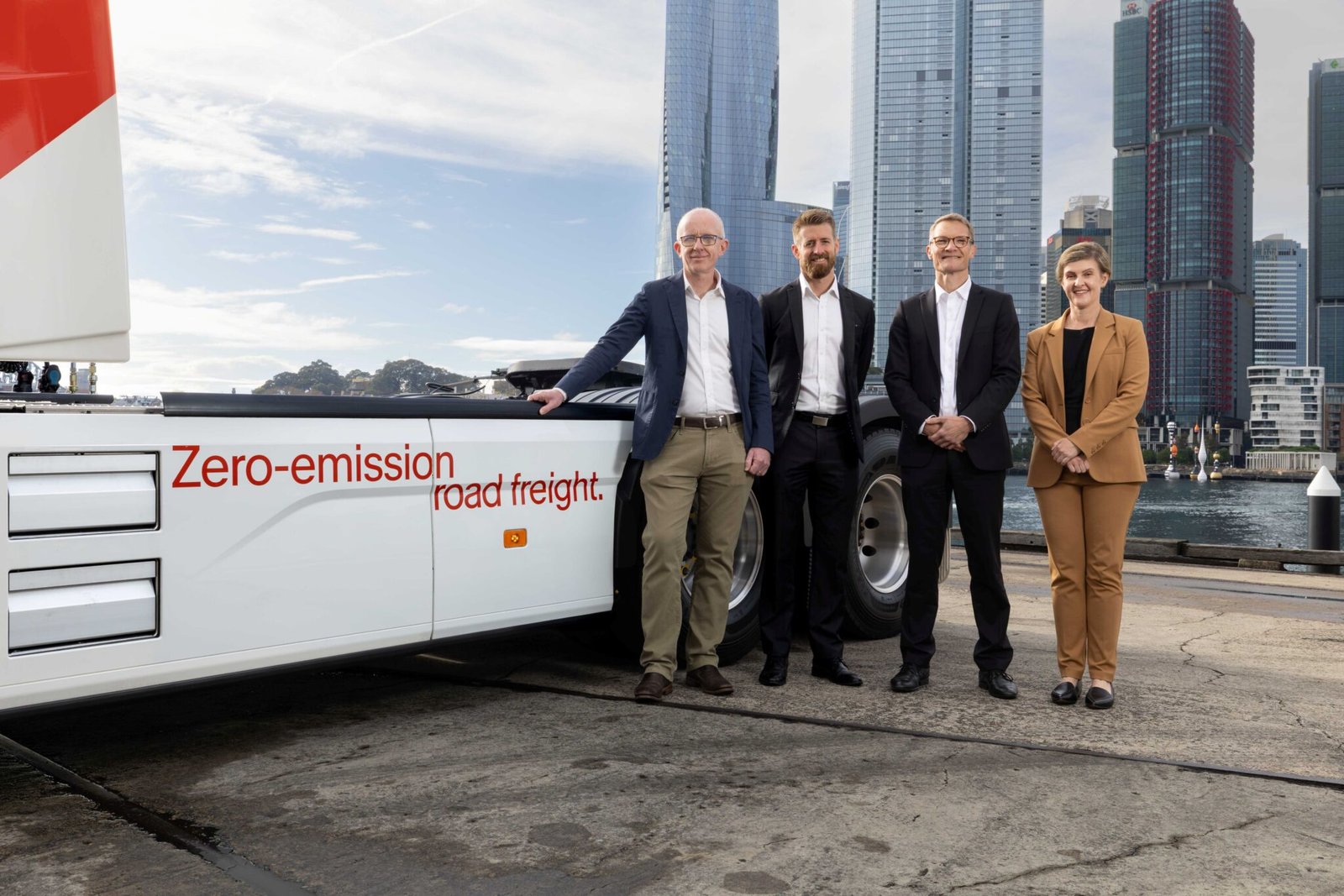 New Energy Transport with Unilever and Volvo Electric Prime Mover.